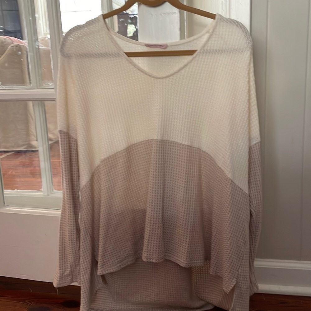 Super soft boutique waffle tee shirt
